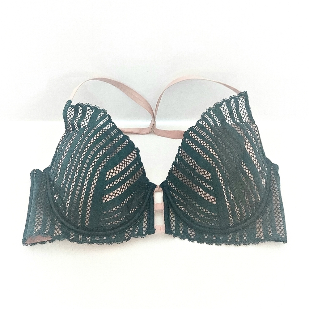 Victoria's Secret Lace And Satin Push-Up Bra 34D